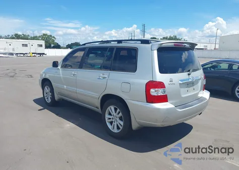 2006 Toyota Highlander Hybrid V6 z USA, uszkodzony, nr VIN JTEDW21A160003268